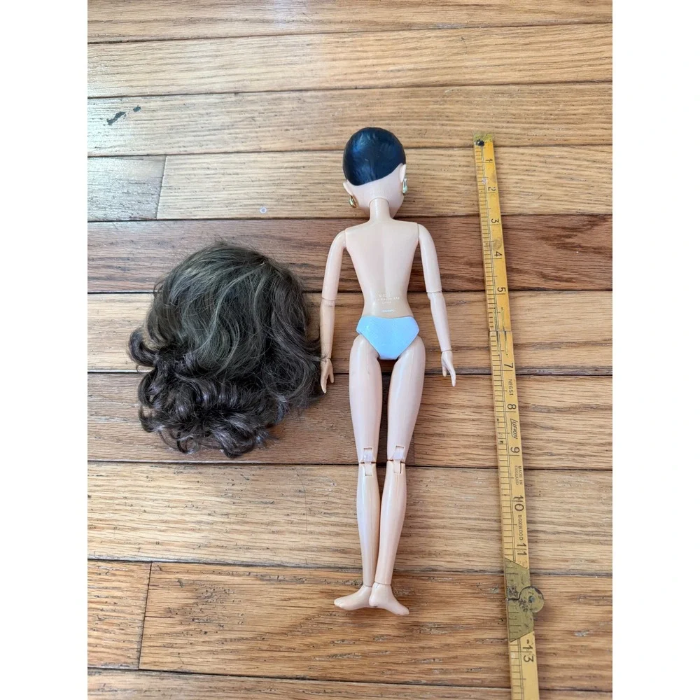 Spin Master Liv Doll Sophie 2009 Brunette Removable Wig Green Eyes Articulated‎